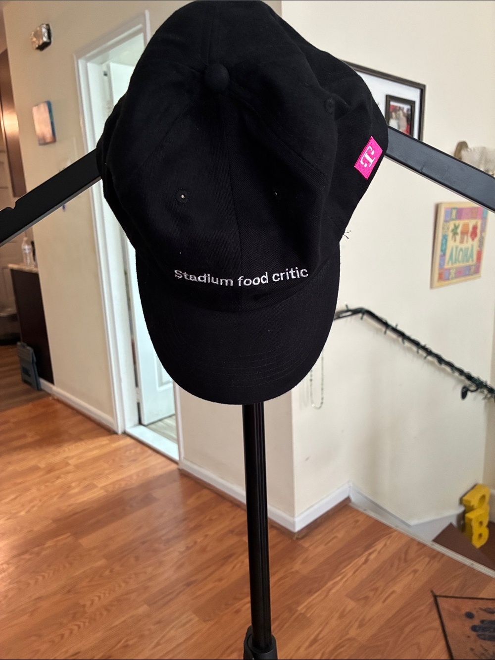 Stadium Food Critic Black Baseball Cap - Unbranded